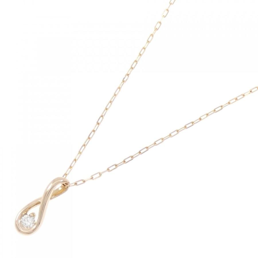 K18PG ダイヤモンド ネックレス 0.05CT : KOMEHYO ONLINESTORE Yahoo
