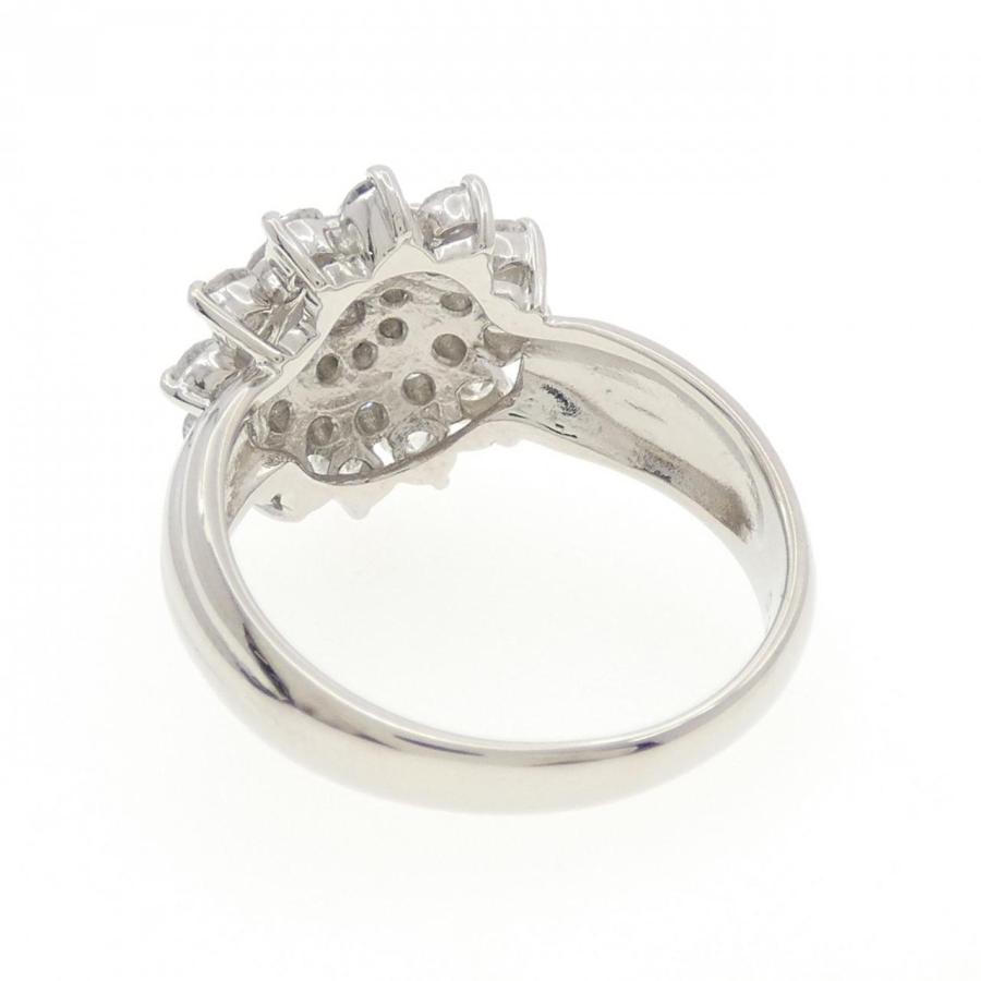 PT900 フラワー ダイヤモンド リング 1.00CT : KOMEHYO ONLINESTORE