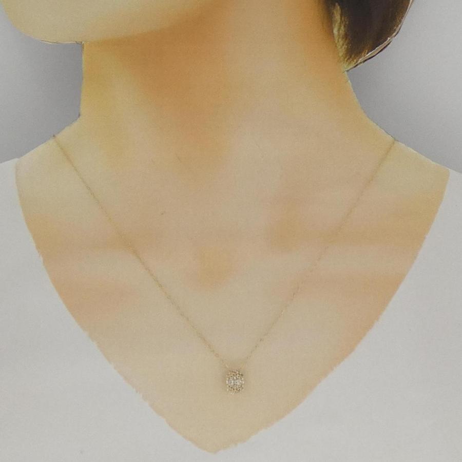 ジーエスティービー ダイヤモンド ネックレス 0.40CT_5