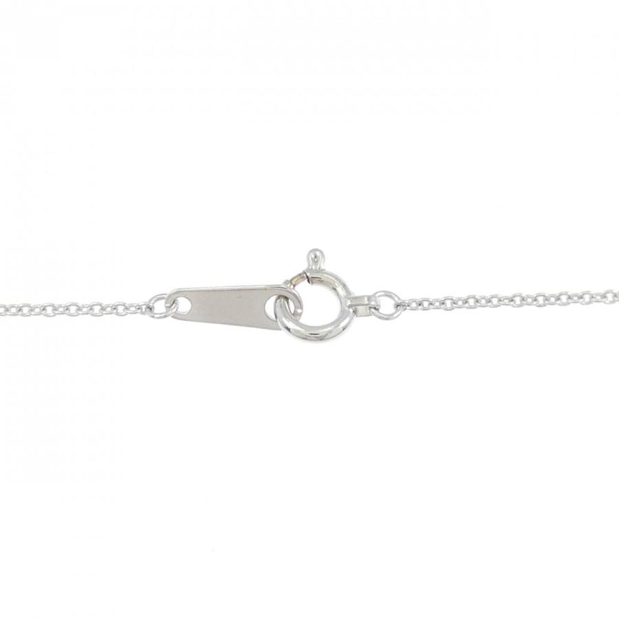 K18WG イニシャルM ダイヤモンド ネックレス 0.21CT : KOMEHYO 