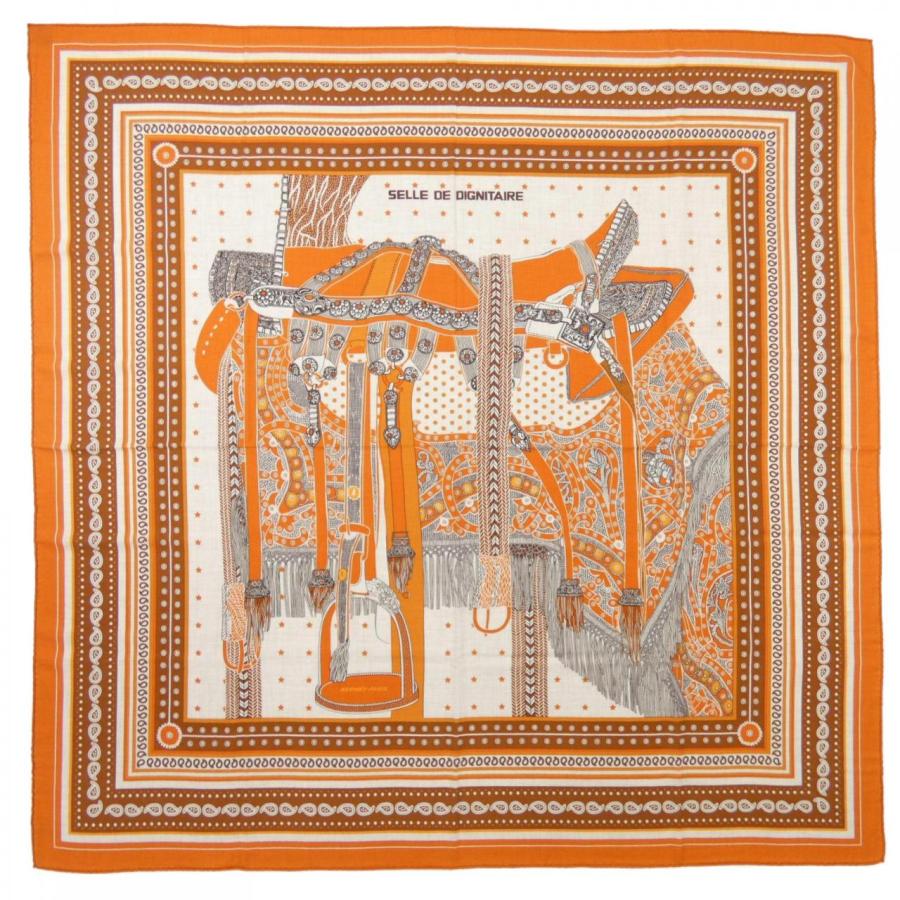 エルメス HERMES SELLE DE DIGNITAIRE BANDANA H243870S カレジェアン140 ショール エルメス HERMES SELLE DE DIGNITAIRE BANDANA H243870S カレジェアン