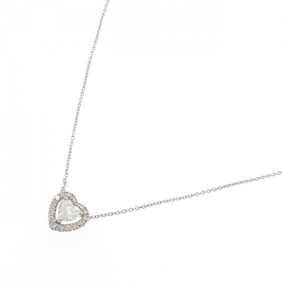 PT900/PT850 ダイヤモンド ネックレス 0.40CT Pt900 Pt850 一粒