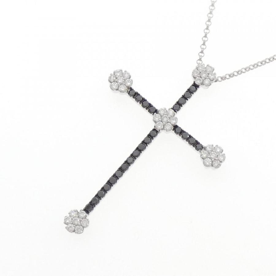 ポンテヴェキオ クロス ダイヤモンド ネックレス 0.55CT : KOMEHYO