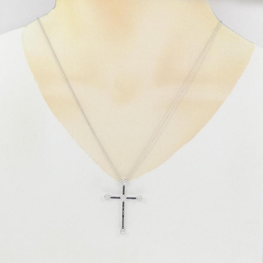 ポンテヴェキオ クロス ダイヤモンド ネックレス 0.55CT : KOMEHYO