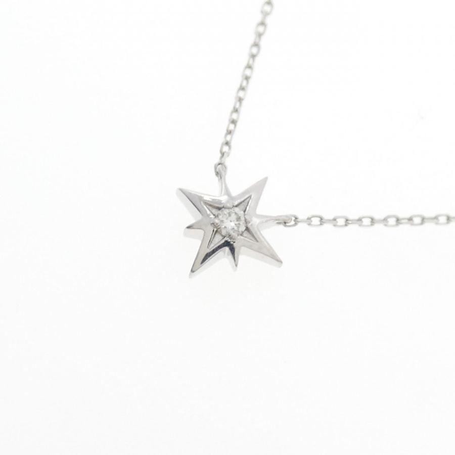 K10WG ダイヤモンド ネックレス 0.02CT : KOMEHYO ONLINESTORE Yahoo 
