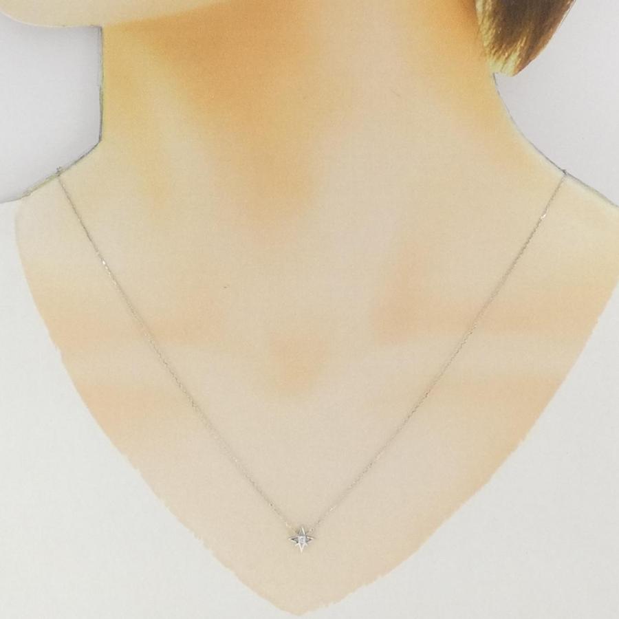K10WG ダイヤモンド ネックレス 0.02CT : KOMEHYO ONLINESTORE Yahoo 