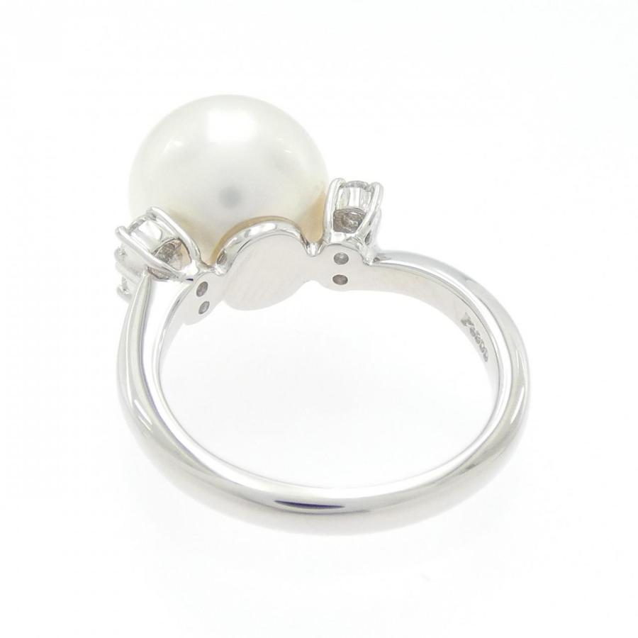 PT900 白蝶パール リング 11.2mm : KOMEHYO ONLINESTORE Yahoo!店