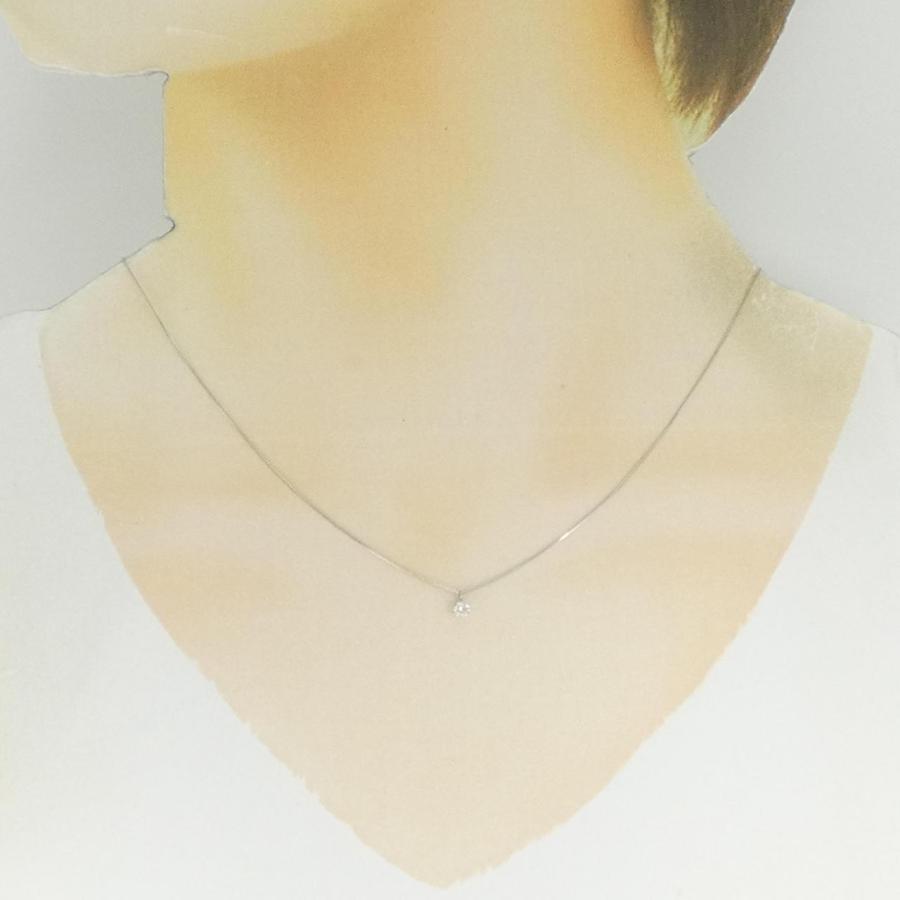 PT900/PT850 ダイヤモンド ネックレス 0.112CT : KOMEHYO ONLINESTORE 