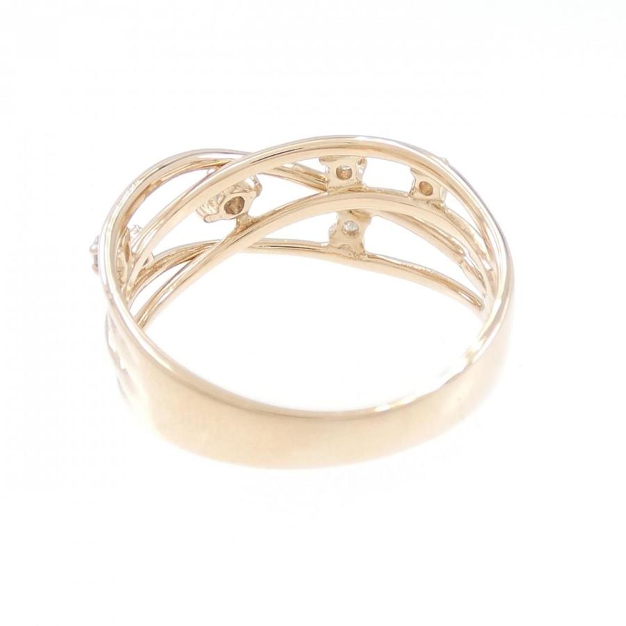 K18PG ダイヤモンド リング 0.10CT : KOMEHYO ONLINESTORE Yahoo!店 