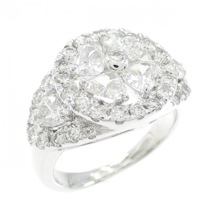 ポンテヴェキオ　フラワーリング 11.5号【Ponte Vecchio/ポンテヴェキオ】 フラワー ダイヤモンド 計