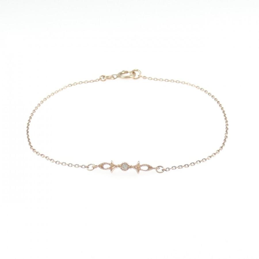 K10PG ダイヤモンド ブレスレット 0.014CT : KOMEHYO ONLINESTORE 