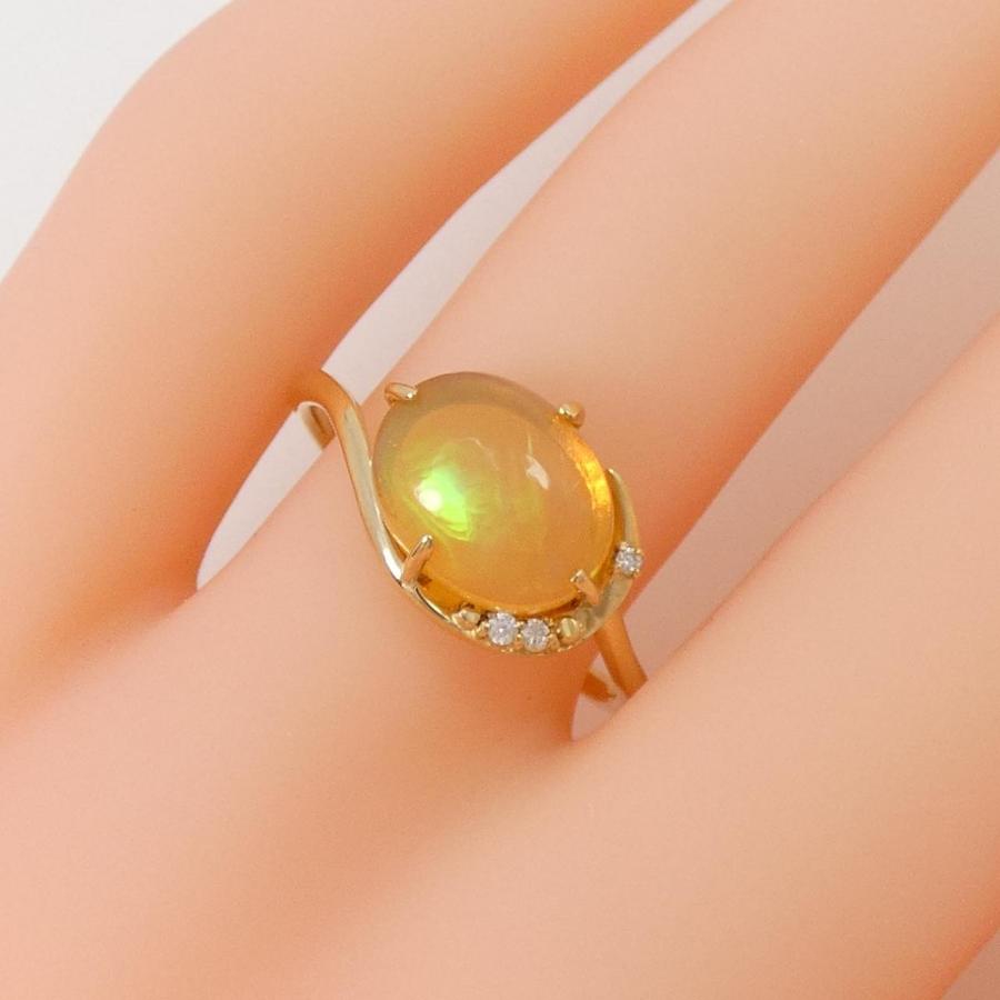 オパール　リング K18YG オパール リング 1.30CT : KOMEHYO ONLINESTORE Yahoo!店 - 通販