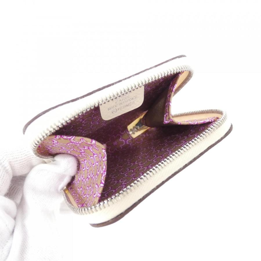 エルメス LUCKY DAISY シルク イン ポルト モネ 083794CK コインケース 
