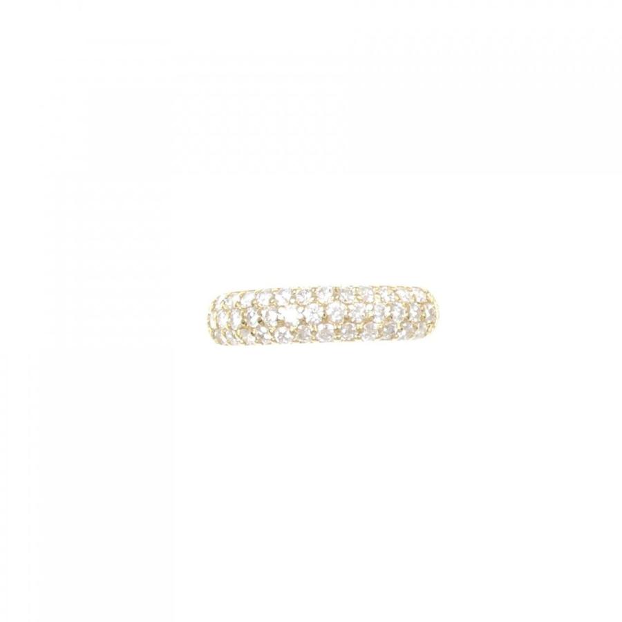 K18YG パヴェ ダイヤモンド ピンキー リング 0.40CT : KOMEHYO
