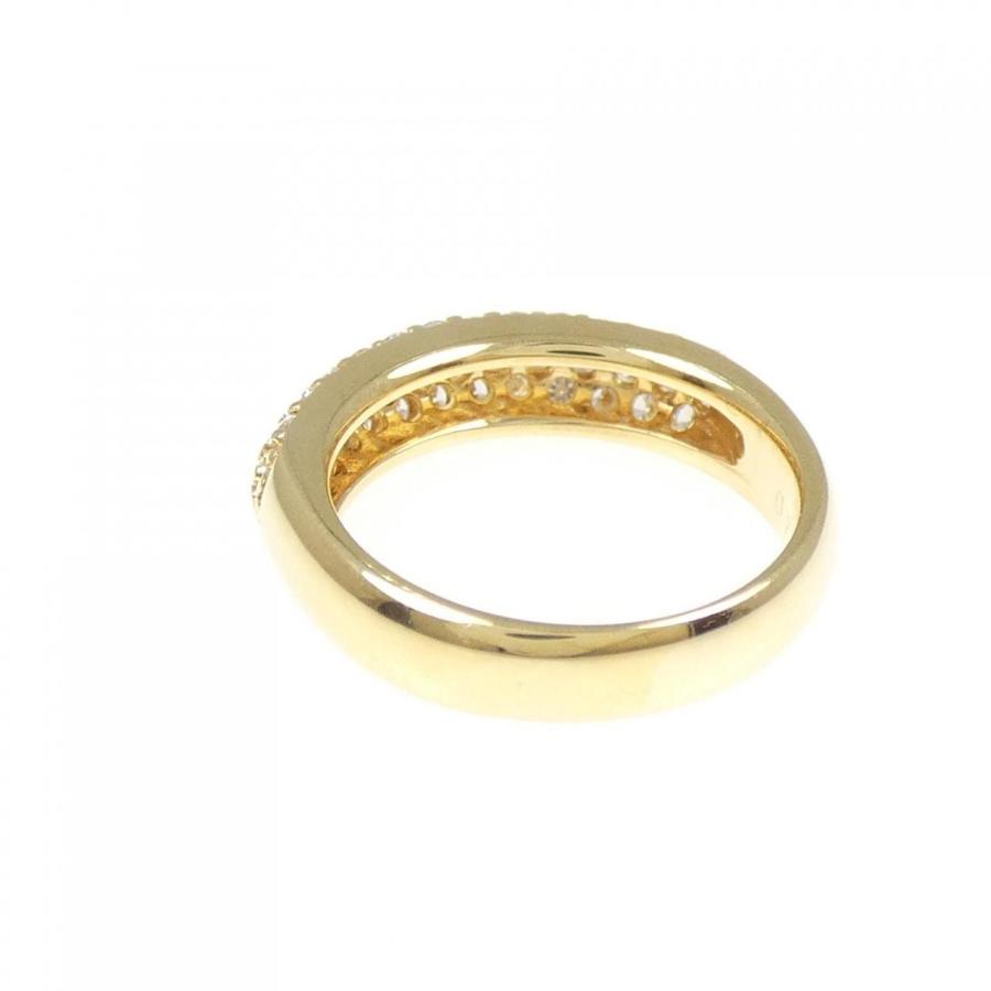 K18YG パヴェ ダイヤモンド ピンキー リング 0.40CT : KOMEHYO