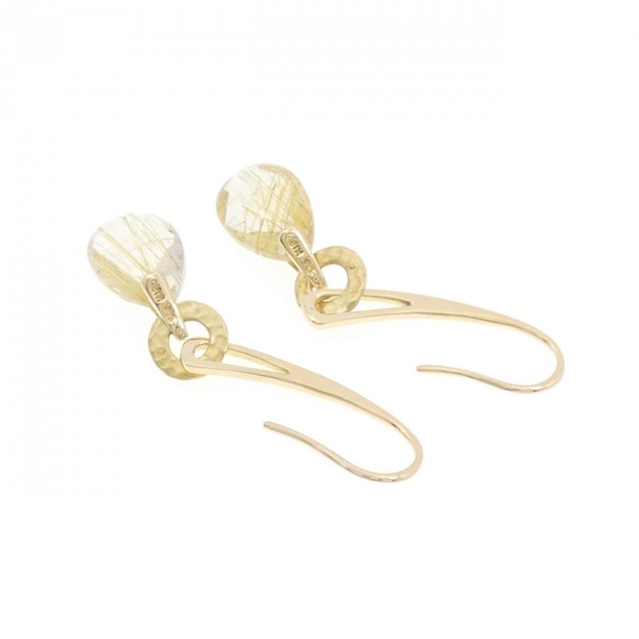 スタージュエリー　K10　ルチルクオーツ　ピアス スタージュエリー ルチルクオーツ ピアス : KOMEHYO ONLINESTORE Yahoo