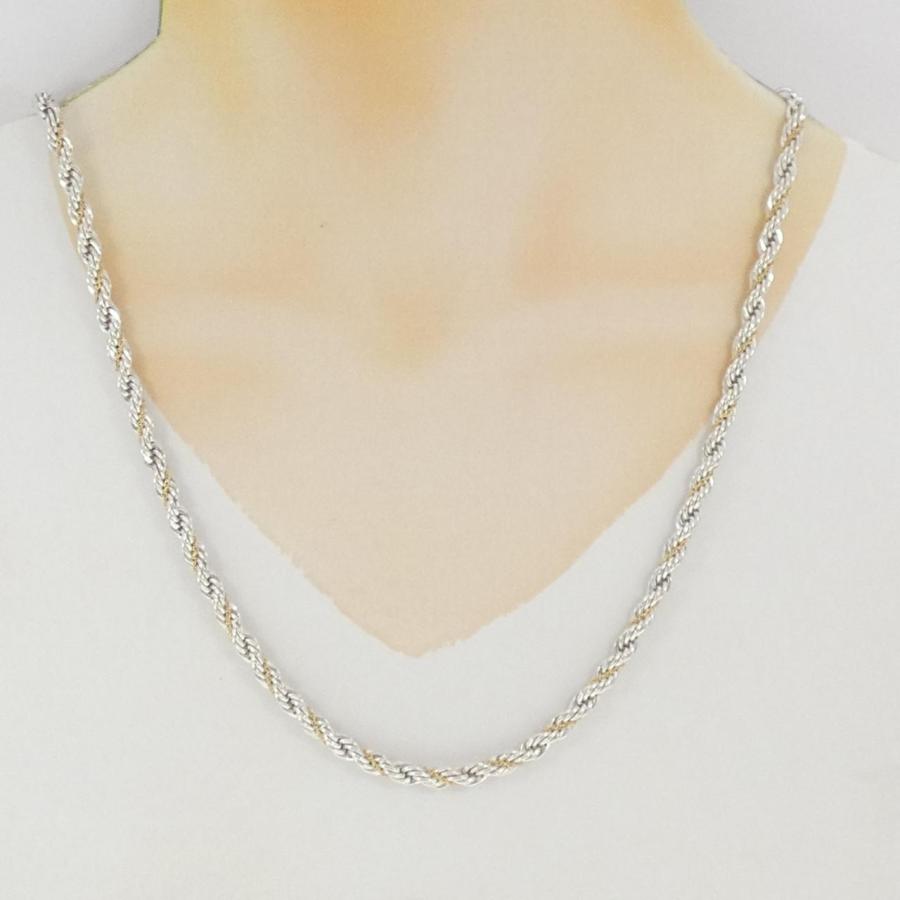 【ヴィンテージ】ティファニー 925/750YG ネックレス