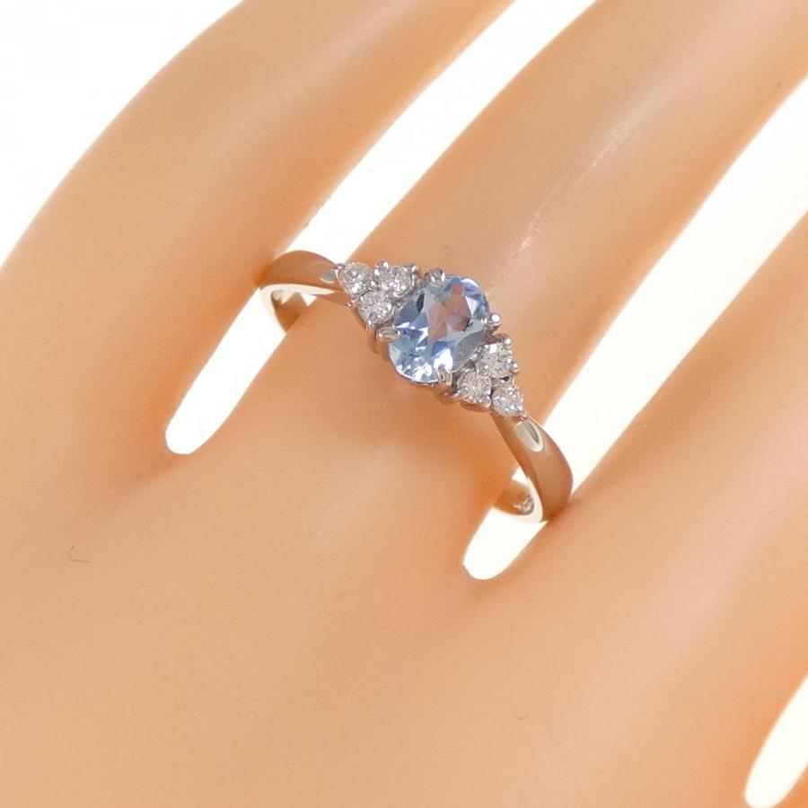 PT900 アクアマリン リング 0.41CT : KOMEHYO ONLINESTORE Yahoo!店 