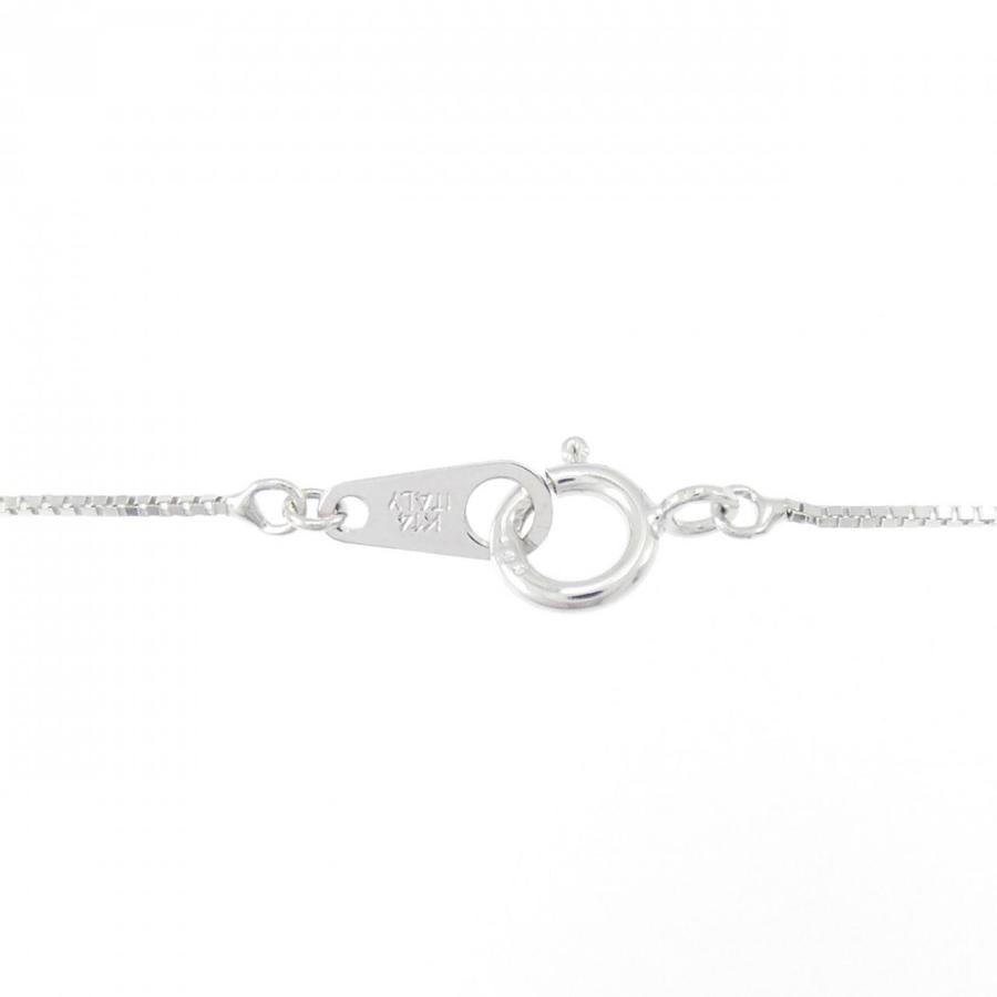 K14WG キー×ハート ダイヤモンド ネックレス 0.13CT : KOMEHYO 