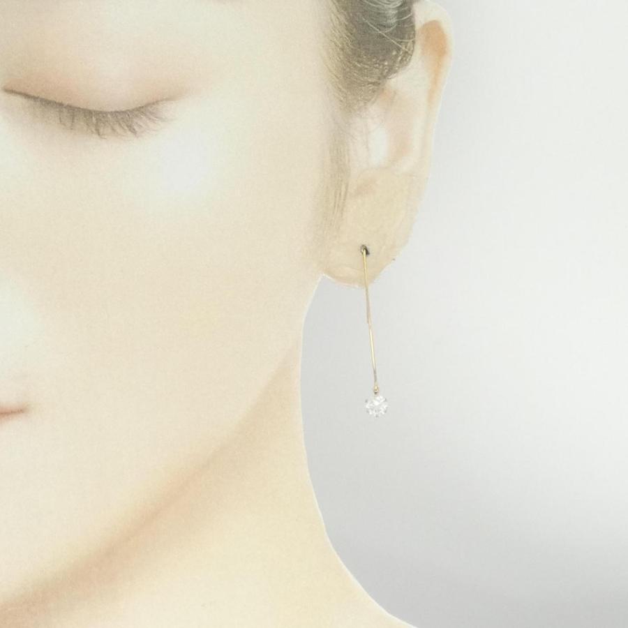 K18YG キュービック ピアス : KOMEHYO ONLINESTORE Yahoo!店 - 通販