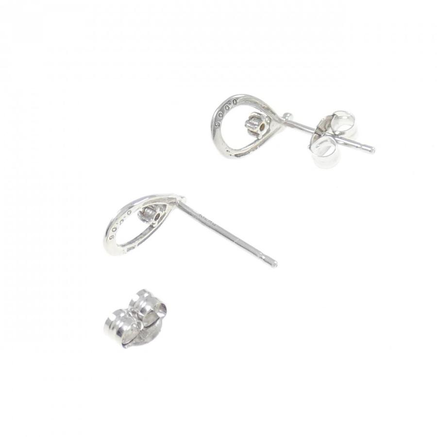 K18WG ダイヤモンド ピアス 0.012CT : KOMEHYO ONLINESTORE