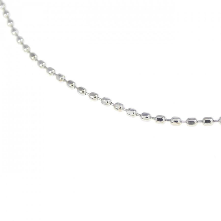 K18WG ボール チェーンネックレス : KOMEHYO ONLINESTORE Yahoo!店