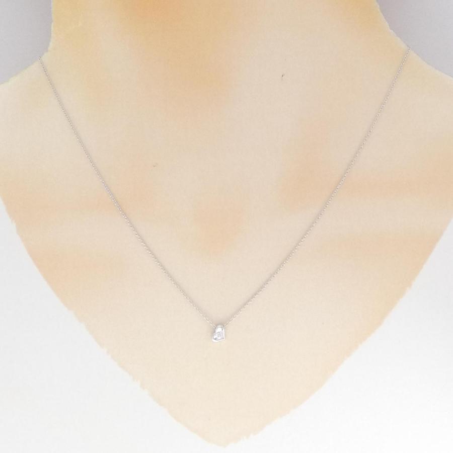 Starr jewelry ハート型ダイヤモンドネックレス スタージュエリー ハート ダイヤモンド ネックレス 0.04CT : KOMEHYO