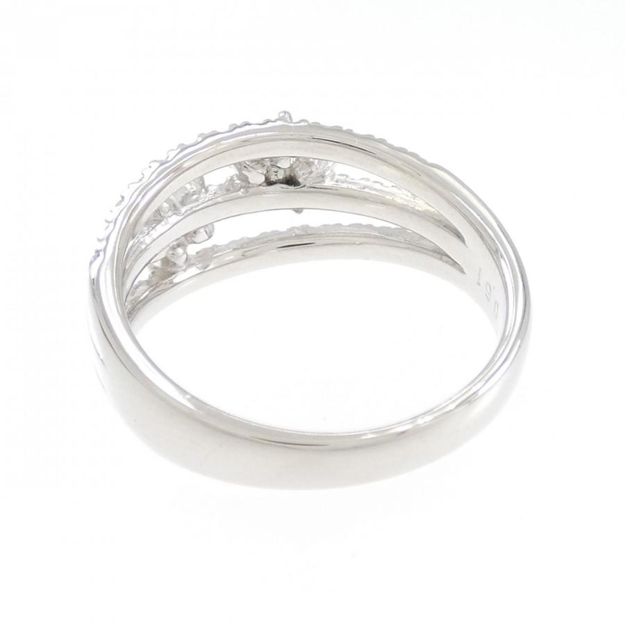 PT900 フラワー ダイヤモンド リング 0.61CT : KOMEHYO ONLINESTORE