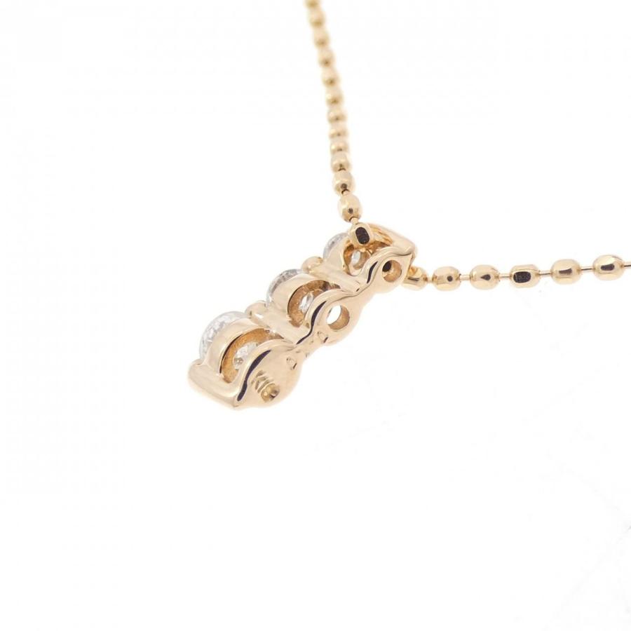 K18PG ダイヤモンド ネックレス 0.10CT : KOMEHYO ONLINESTORE Yahoo 