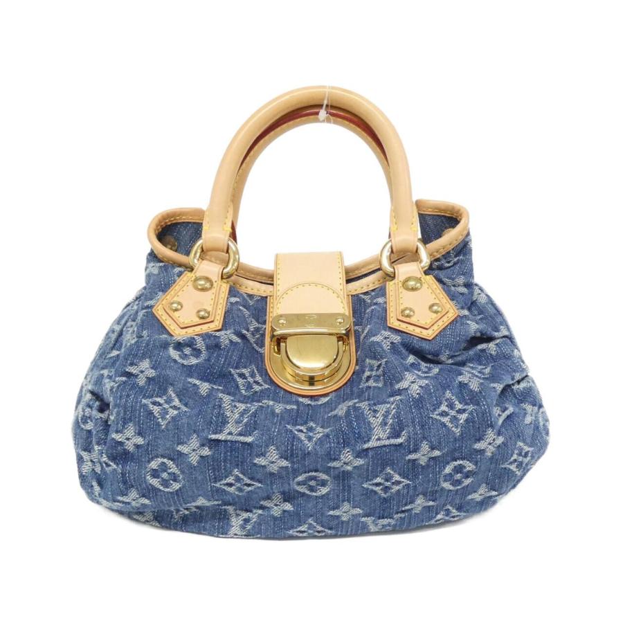 美品Louis Vuitton デニム ハンドバッグプリーティM95020 ルイヴィトン モノグラム デニム プリーティ M95020 バッグ : KOMEHYO