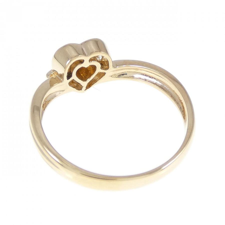 K18YG ハート ダイヤモンド リング 0.13CT : KOMEHYO ONLINESTORE 
