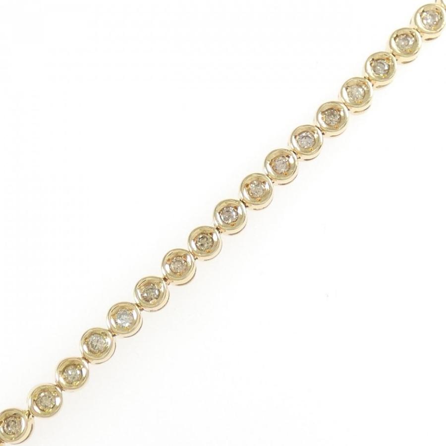 K18YG ダイヤモンド ブレスレット 1.00CT : KOMEHYO ONLINESTORE Yahoo