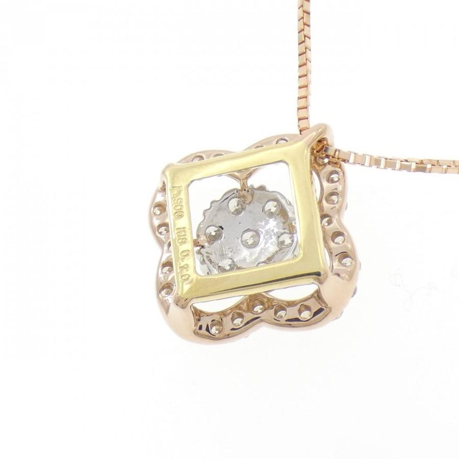 K18YG/PT900/K18PG ダイヤモンド ネックレス 0.70CT : KOMEHYO