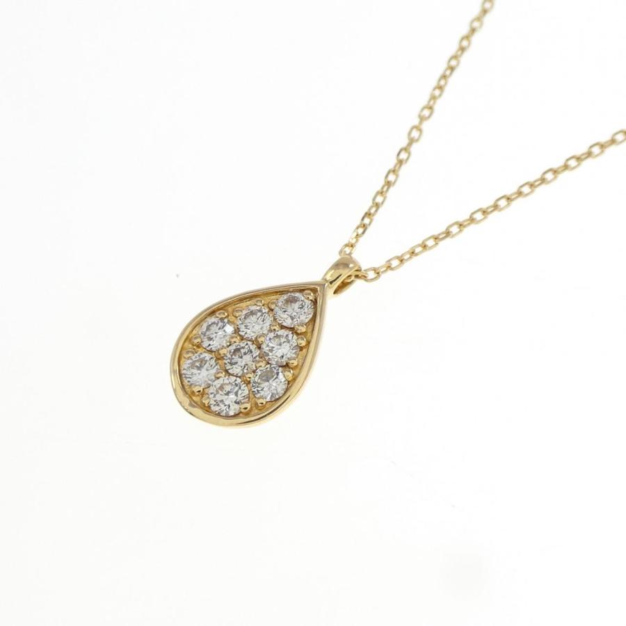 K18YG ダイヤモンド ネックレス 0.15CT : KOMEHYO ONLINESTORE Yahoo