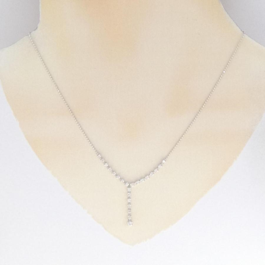PT850 ダイヤモンド ネックレス 0.50CT : KOMEHYO ONLINESTORE Yahoo 