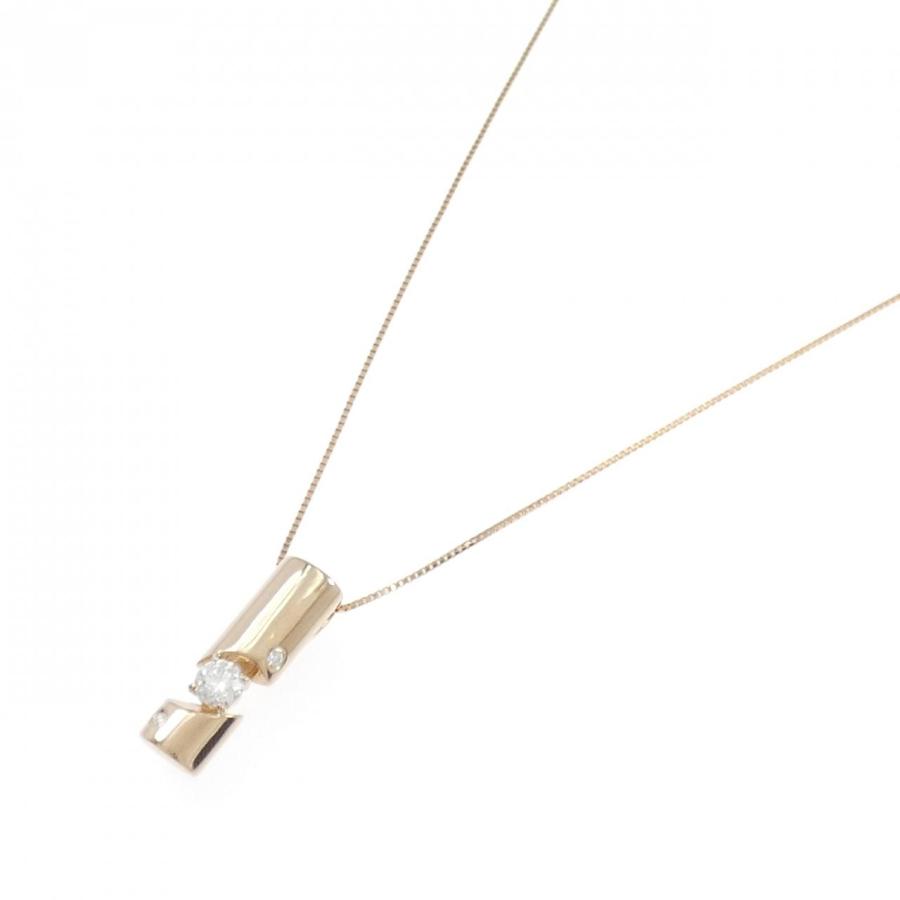 K18PG ダイヤモンド ネックレス 0.326CT : KOMEHYO ONLINESTORE Yahoo