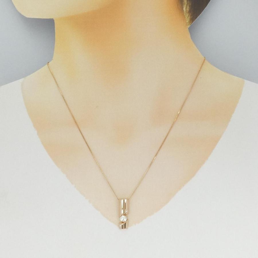 K18PG 0.326カラット ダイヤモンド ネックレス K18PG ダイヤモンド ネックレス 0.326CT : KOMEHYO ONLINESTORE Yahoo