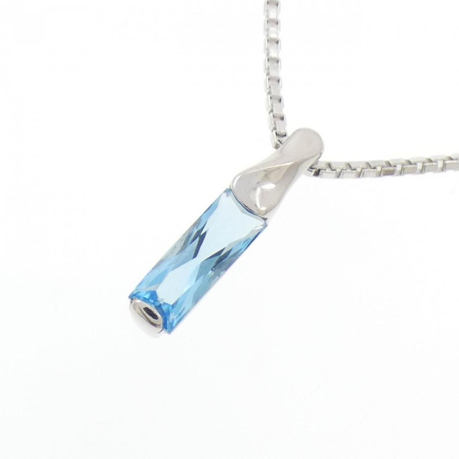 PT900/PT850 ブルートパーズ ネックレス : KOMEHYO ONLINESTORE Yahoo