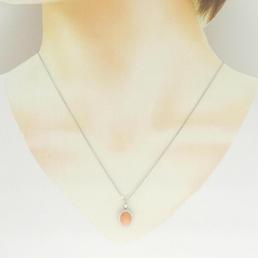 K18WG サンゴ ネックレス : KOMEHYO ONLINESTORE Yahoo!店 - 通販 