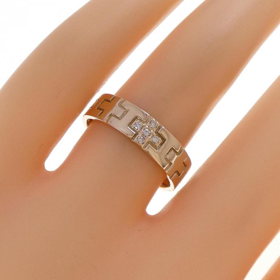 K18PG ダイヤモンド リング 0.03CT : KOMEHYO ONLINESTORE Yahoo!店 