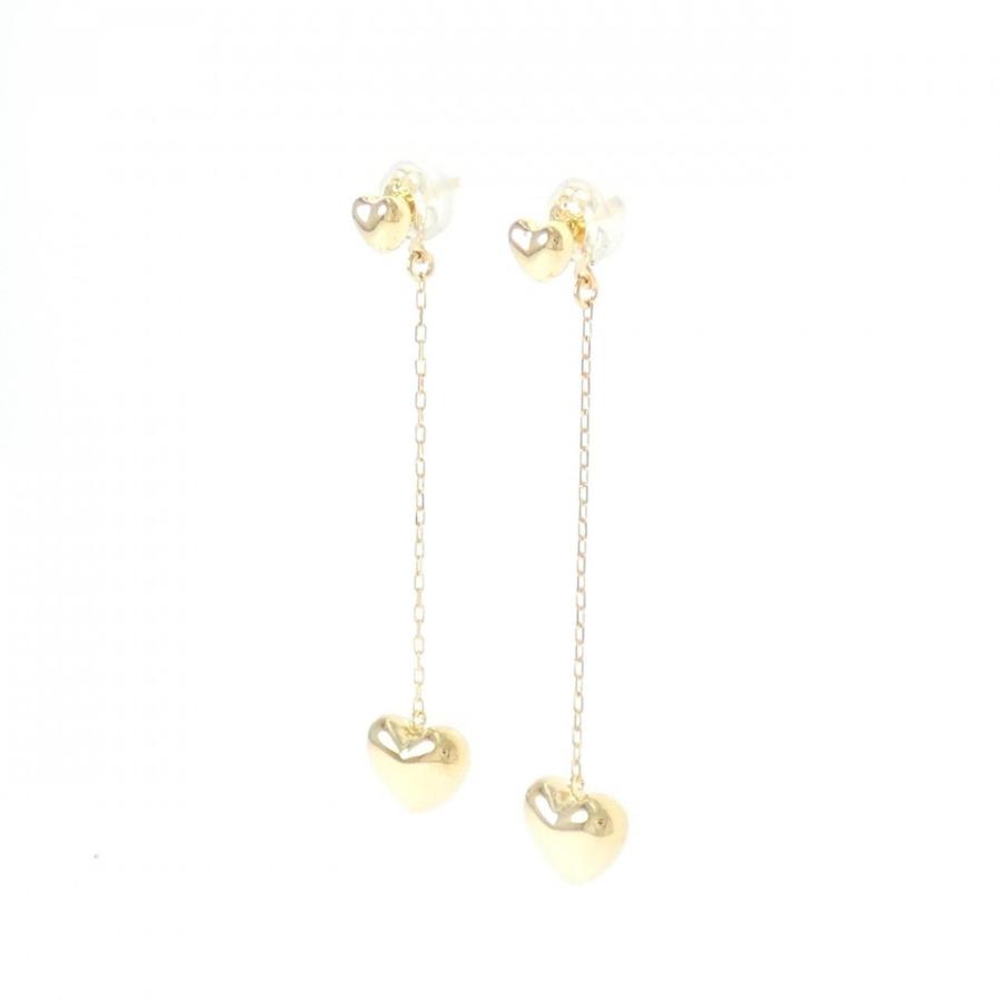 K18YG ハート ピアス : KOMEHYO ONLINESTORE Yahoo!店 - 通販 - Yahoo