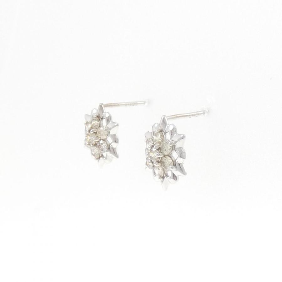 K18WG ダイヤモンド ピアス 0.50CT : KOMEHYO ONLINESTORE Yahoo!店 