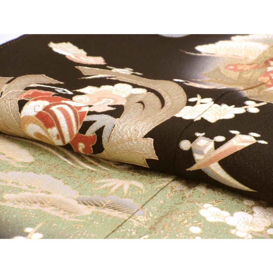 未使用品】黒留袖 友禅金彩加工 ボカシ染 : KOMEHYO ONLINESTORE Yahoo