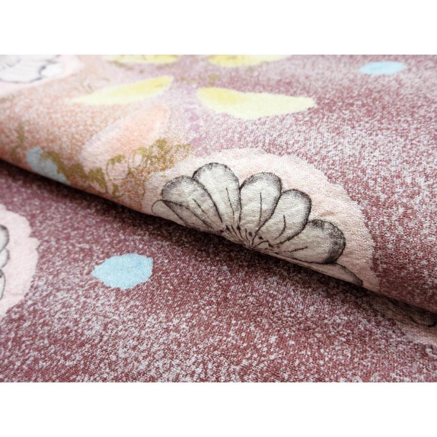 【未使用品】訪問着　友禅金彩加工　絞り入ボカシ染 未使用品】訪問着 友禅金彩加工 絞り入ボカシ染 : KOMEHYO ONLINESTORE