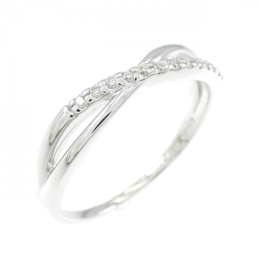 K10WG ダイヤモンド リング 0.10CT : KOMEHYO ONLINESTORE Yahoo!店 