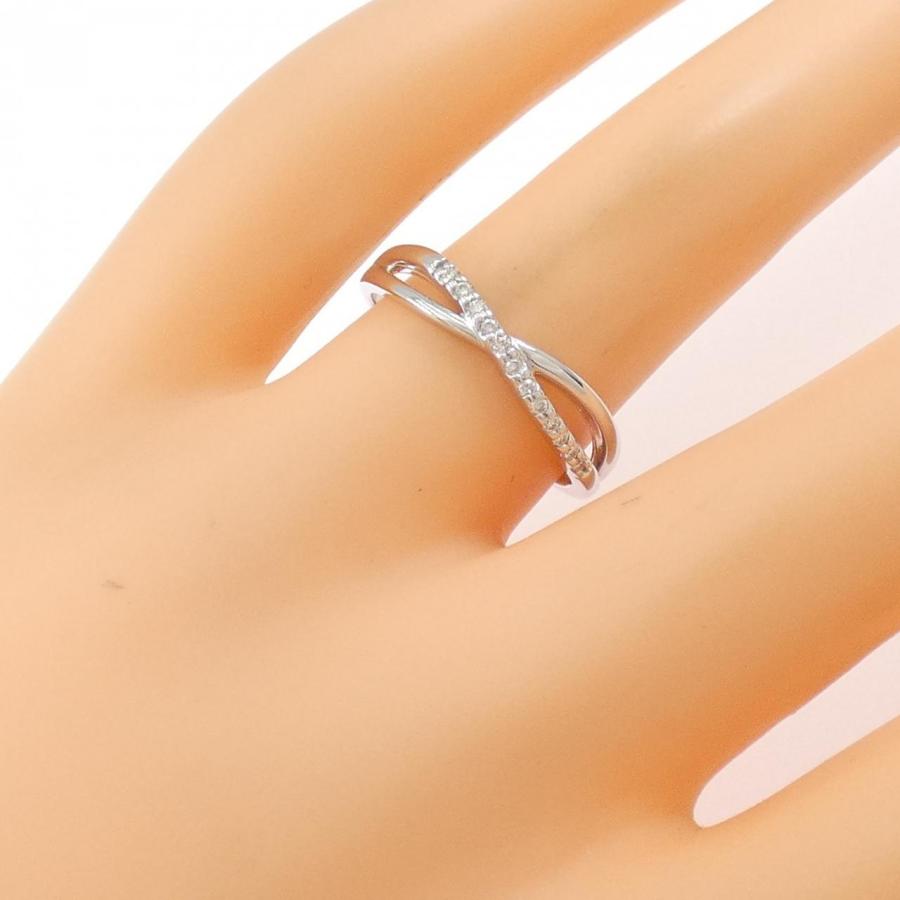 K10WG ダイヤモンド リング 0.10CT : KOMEHYO ONLINESTORE Yahoo!店 