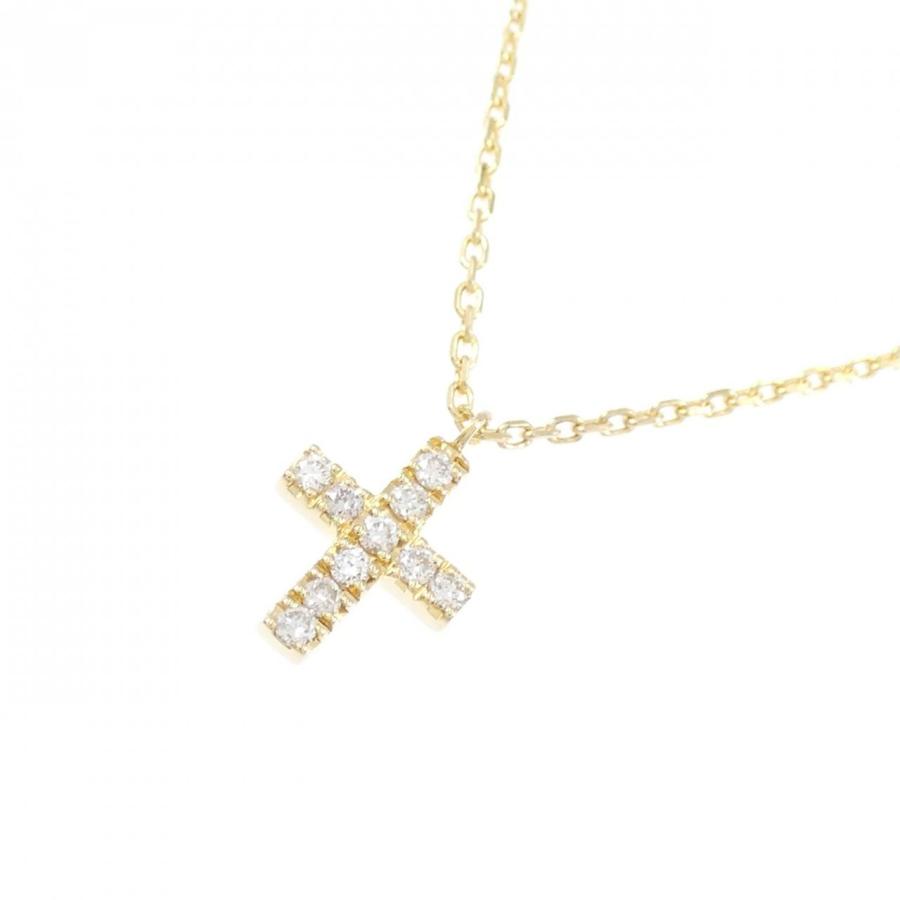 ベルシオラ クロス ダイヤモンド ネックレス 0.07CT : KOMEHYO