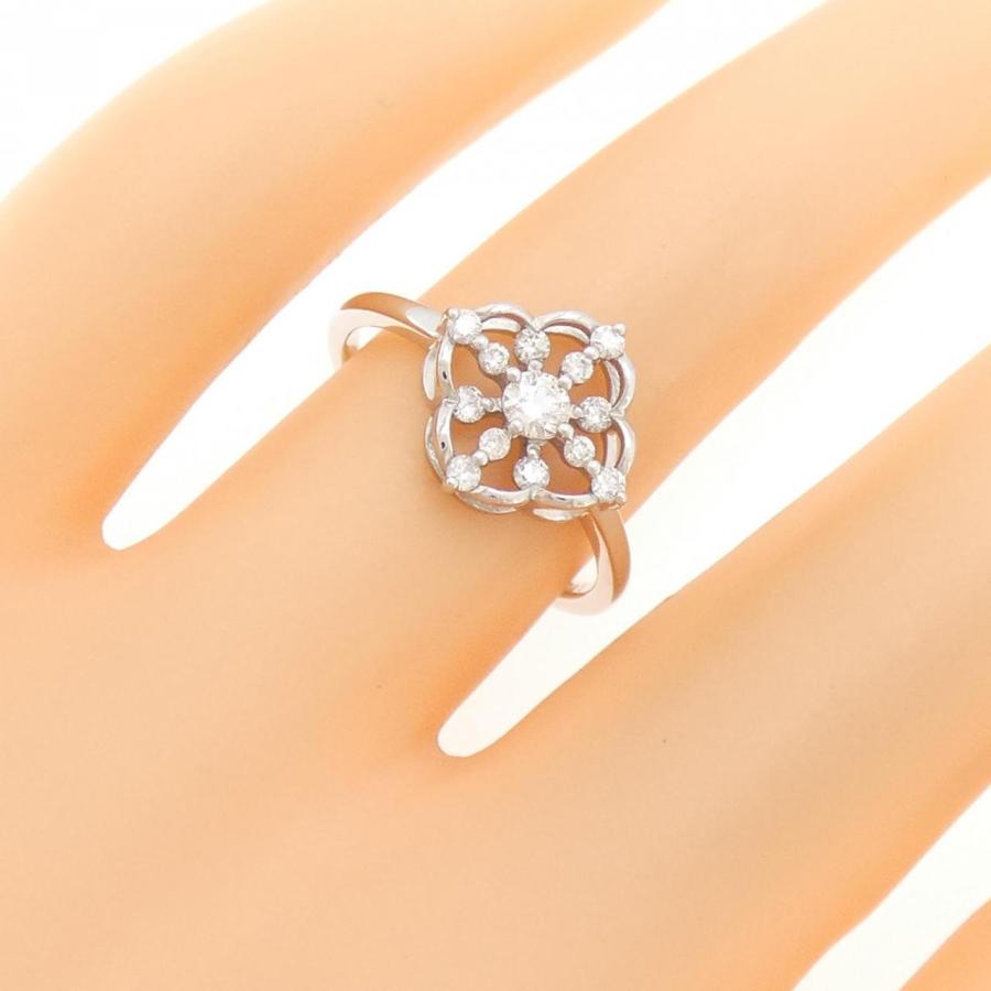 K18WG ダイヤモンド リング 0.095CT : KOMEHYO ONLINESTORE Yahoo!店 