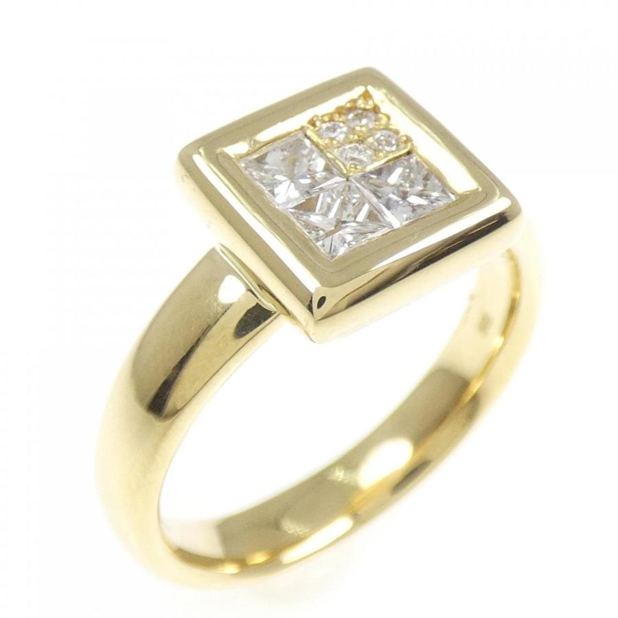 18KYG ダイヤモンド リング 0.50CT : KOMEHYO ONLINESTORE Yahoo!店 