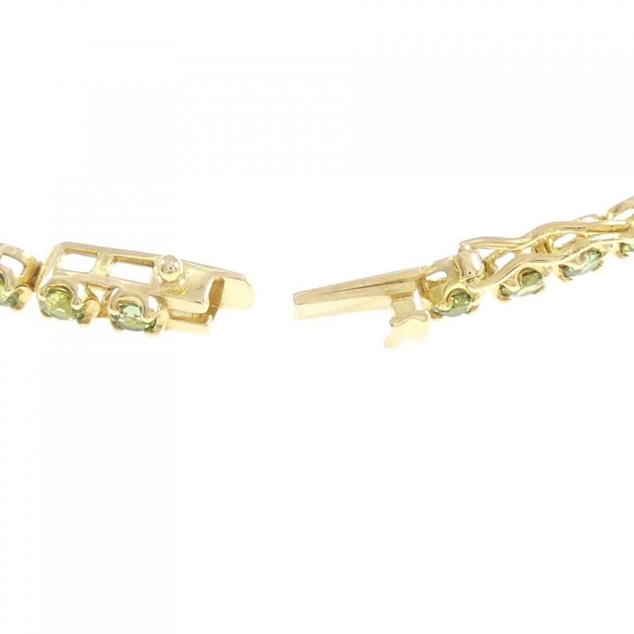K18YG ペリドット ブレスレット 3.24CT : KOMEHYO ONLINESTORE Yahoo 